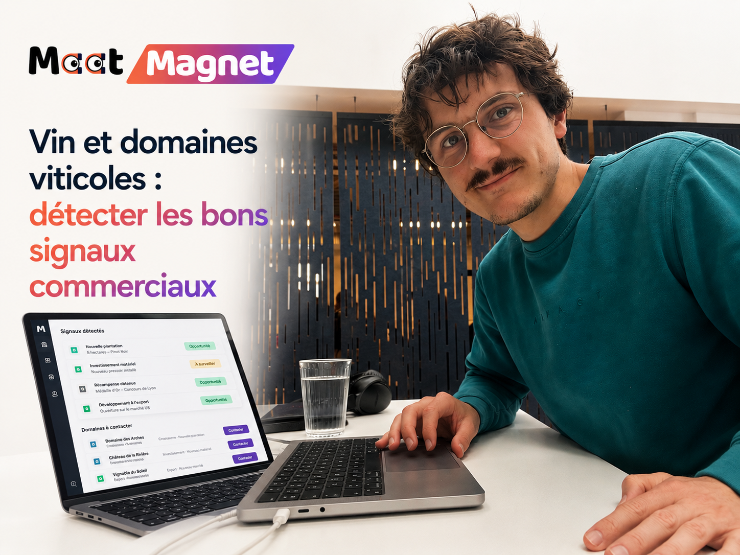 Vin et domaines viticoles : détecter les bons signaux commerciaux