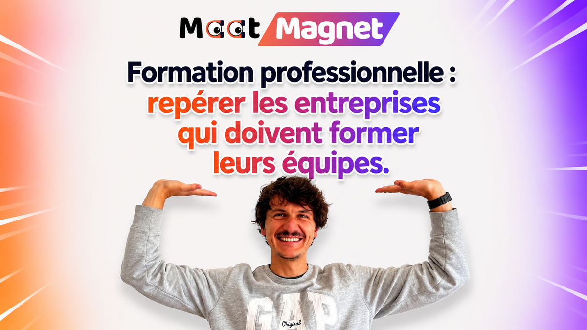 Formation professionnelle : repérer les entreprises qui doivent former leurs équipes