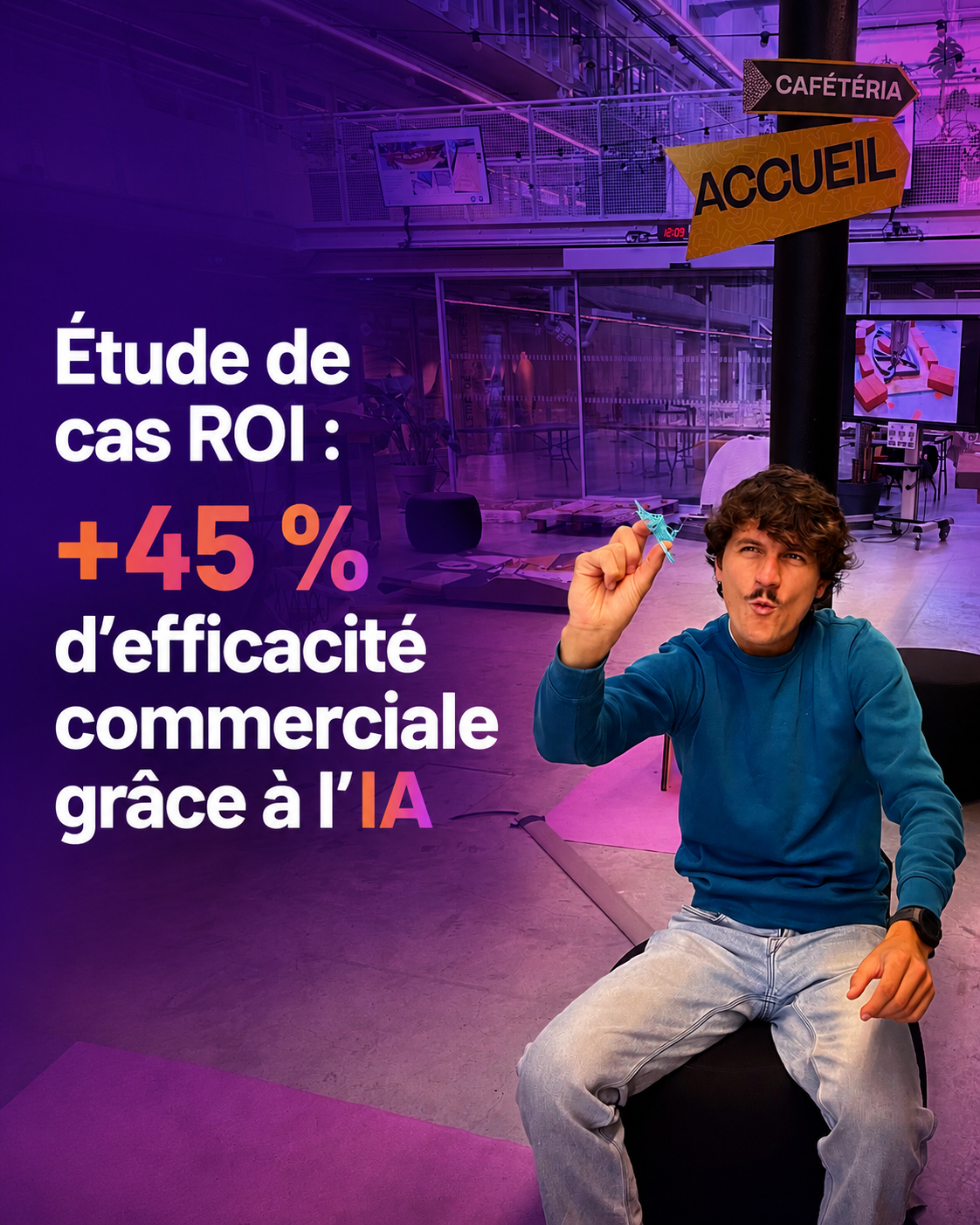 Étude de cas ROI : comment l’entreprise X a augmenté l’efficacité commerciale de 45 % grâce à la prospection par IA