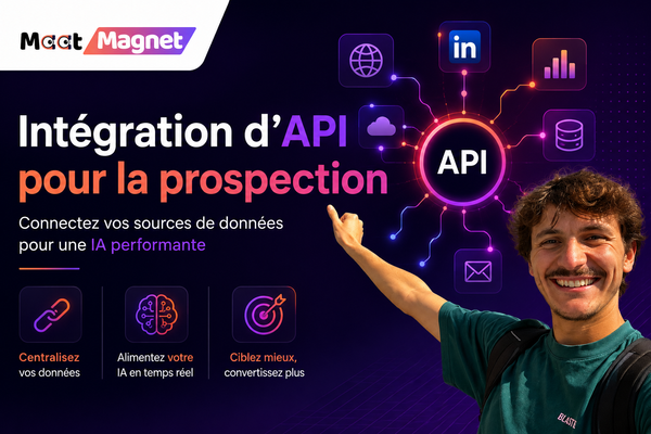 Intégration d’API pour la prospection : connecter vos sources de données pour une intelligence artificielle performante