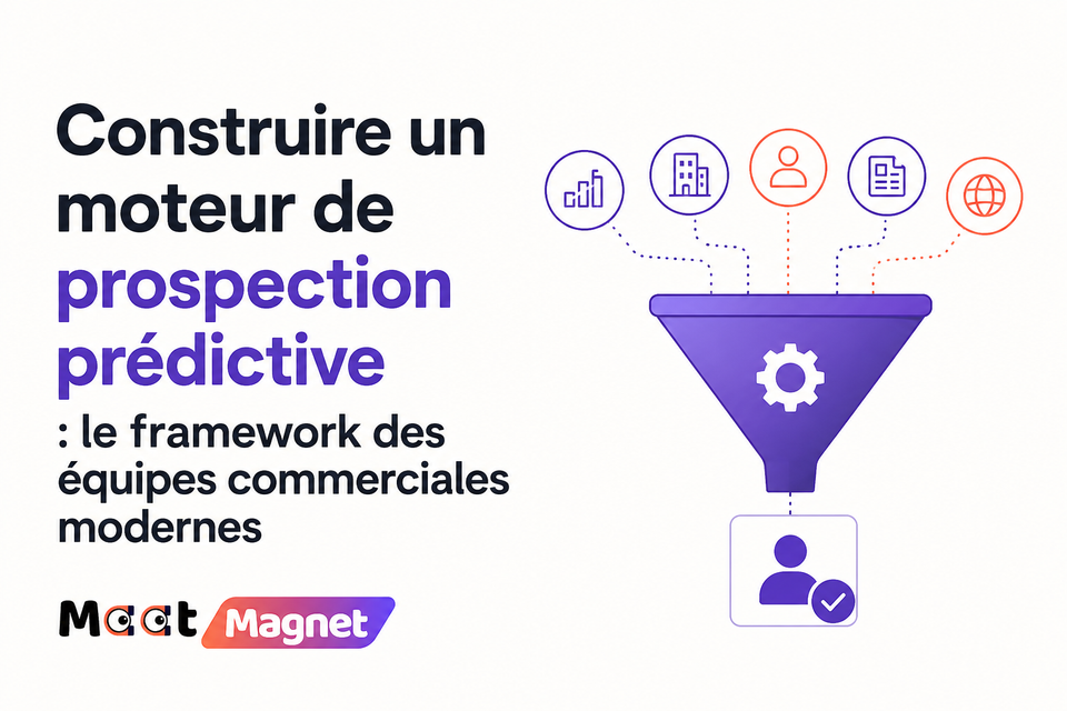 Construire un moteur de prospection prédictive : le framework des équipes commerciales modernes